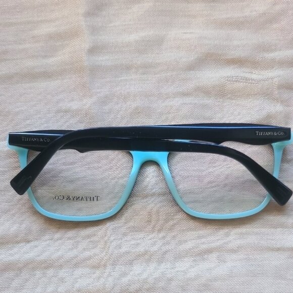 NEW & AUTHENTIC EYEGLASSES TIFFANY & CO  MODEL T2175, 54-16-140 , BLACK-BLUE - Picture 3 of 4